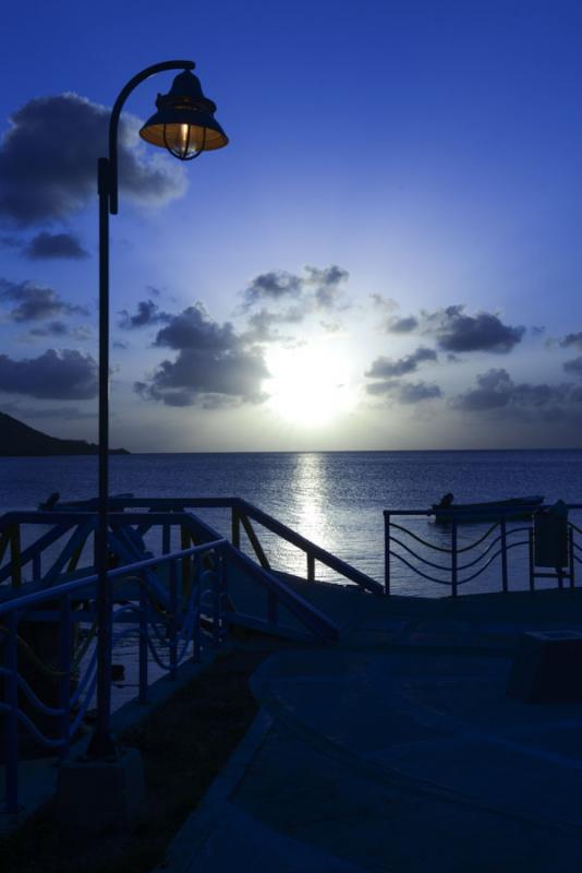 Atardecer en Isla de San Andres, Archipielago de S...