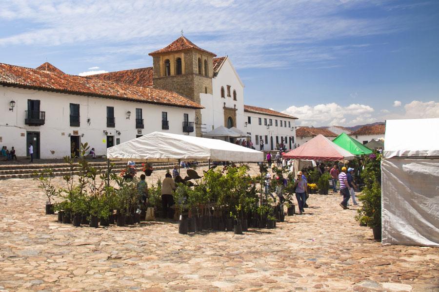 Plaza Principal, Villa de Leyva, Boyaca, Tunja, Co...