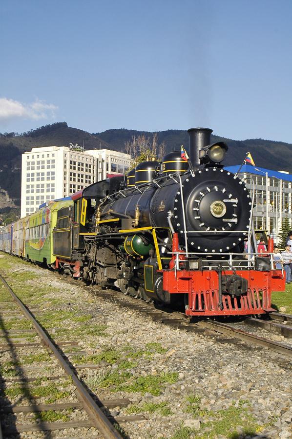 Tren de la Sabana en Bogota, Cundinamarca, Colombi...