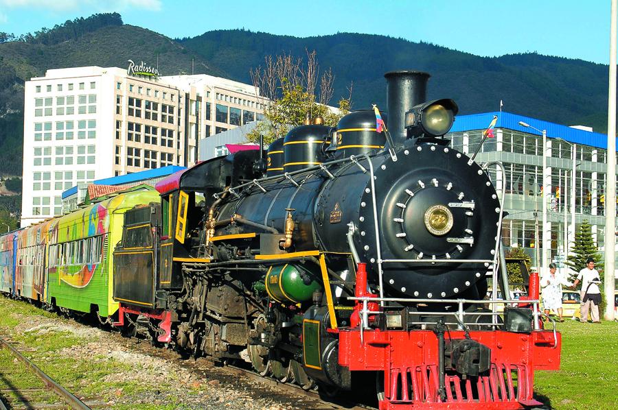 Tren de la Sabana en Bogota, Cundinamarca, Colombi...