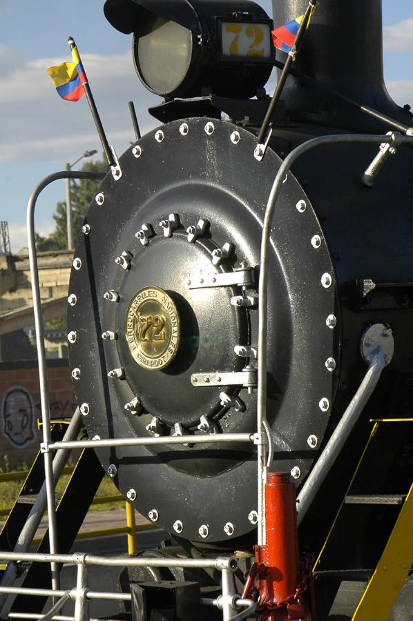 Detalle del Tren de la Sabana en Bogota, Cundinama...