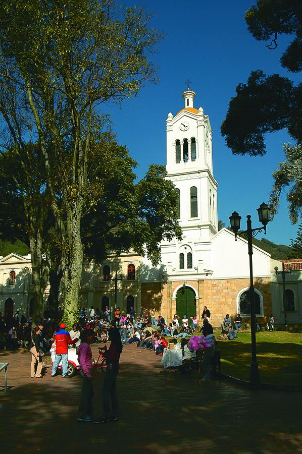 Plaza de Usaquen en Bogota, Cundinamarca, Colombia