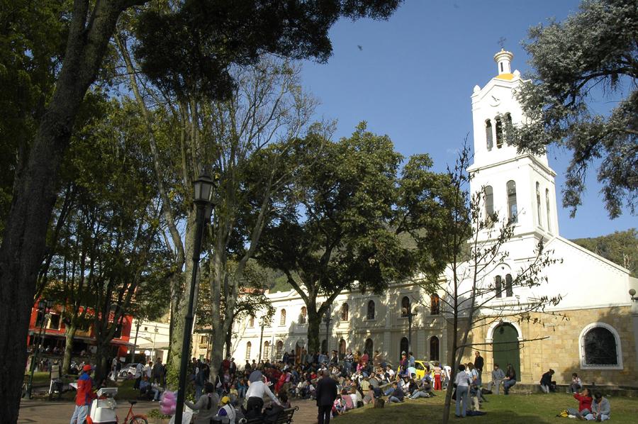 Plaza de Usaquen en Bogota, Cundinamarca, Colombia