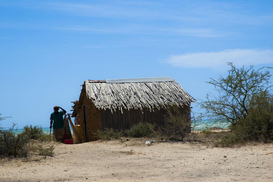 Rancheria Wayuu, Cabo de la Vela, Peninsula de la ...