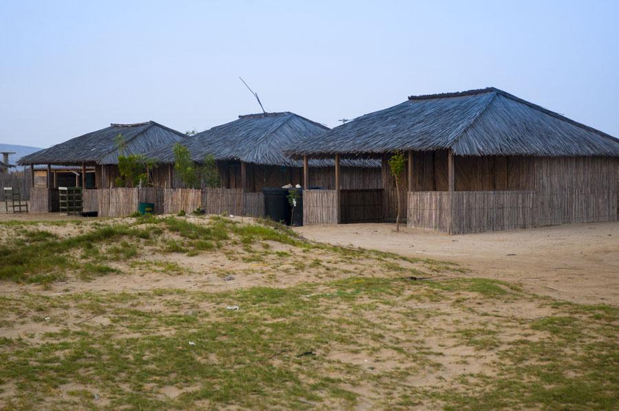 Rancheria Wayuu, Cabo de la Vela, Peninsula de la ...