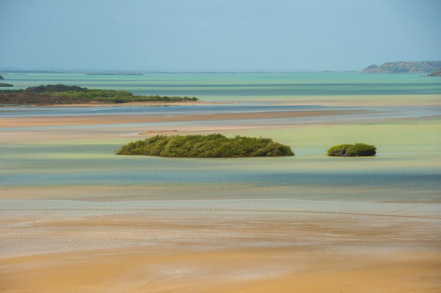 Paisaje Punta Gallinas, Peninsula de la Guajira, C...