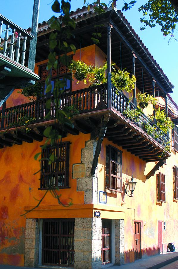 Casa Colonial, Cartagena, Bolivar, Colombia