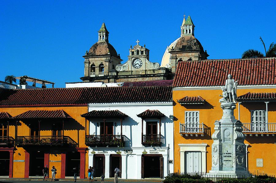 Monumento a Cristobal Colon, Plaza de la Aduana, C...