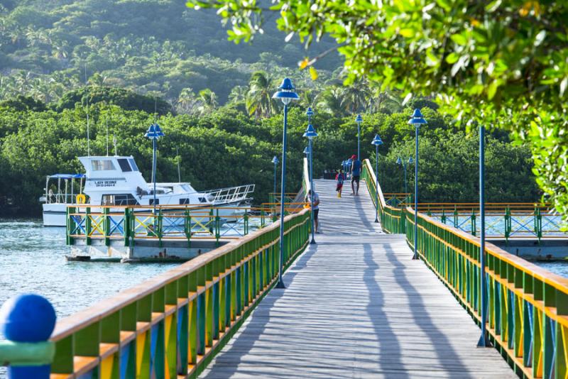 Puente de los Enamorados, Isla de Providencia, Arc...