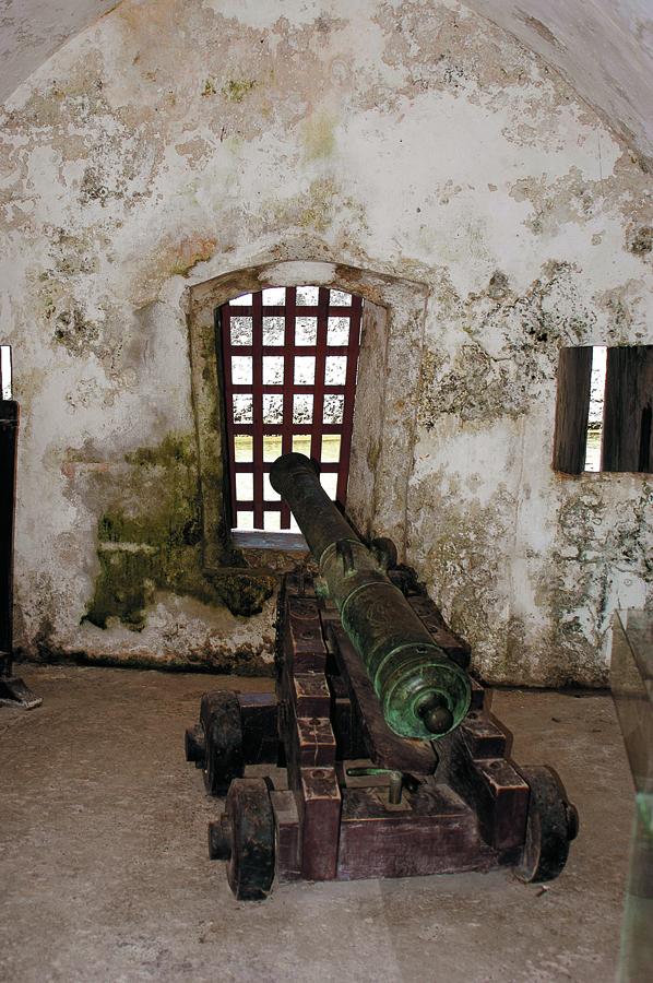 Interior del Baluarte, Cartagena, Bolivar, Colombi...