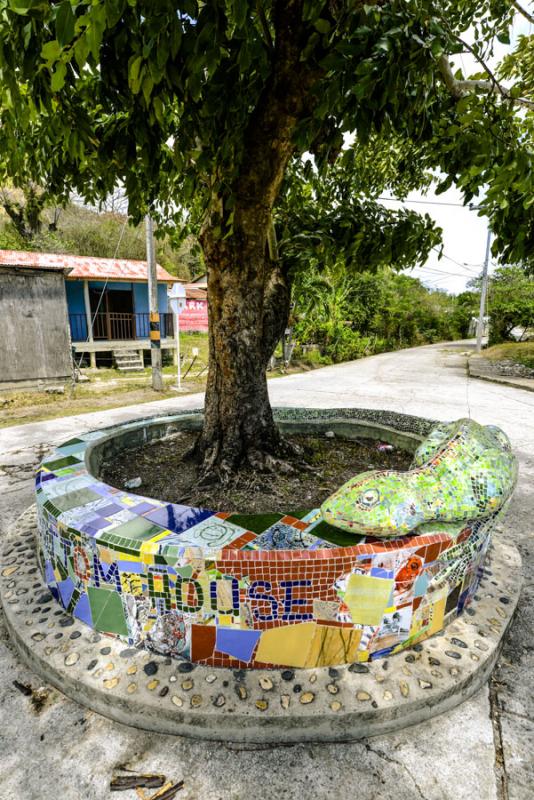 Arte Urbano, Isla de San Andres, Archipielago de S...