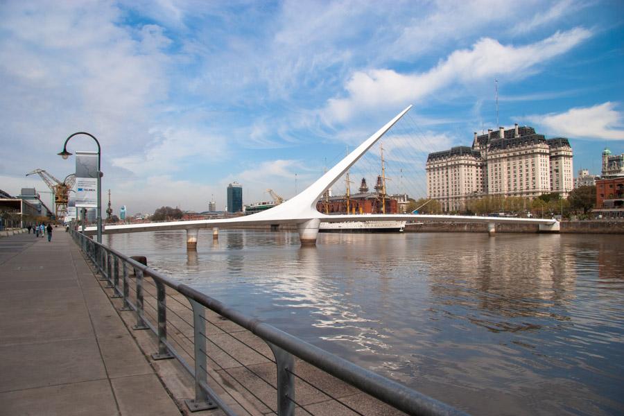 The bridge to the woman, Buenos Aires, Argentina, ...