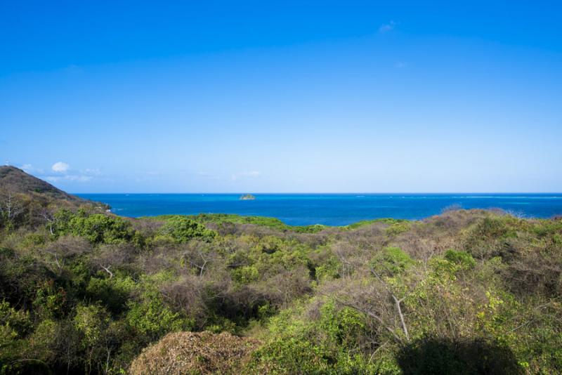 Panoramica de Isla de San Andres, Archipielago de ...
