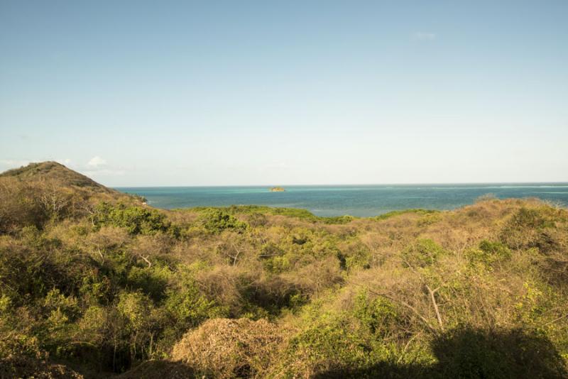 Panoramica de Isla de San Andres, Archipielago de ...