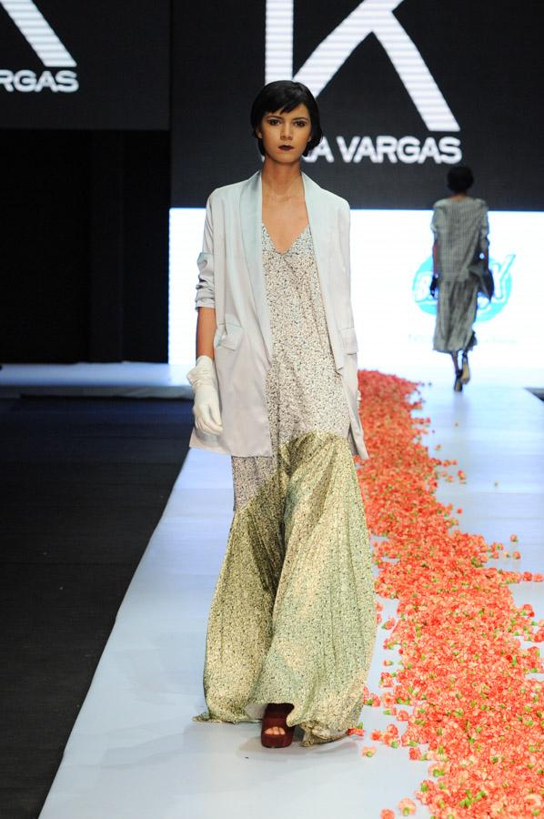 Pasarela Kika Vargas, Circulo de la Moda Bogota, M...