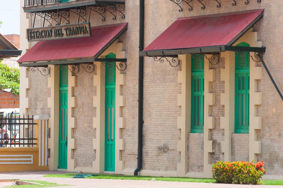 Estacion del Ferrocarril, Barranquilla, Atlantico,...