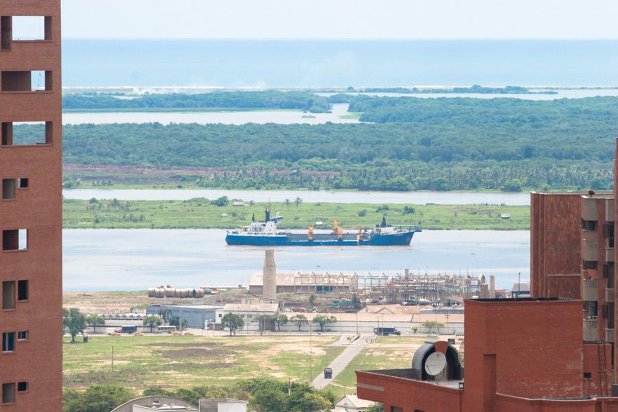 Puerto en Barranquilla, Atlantico, Colombia 