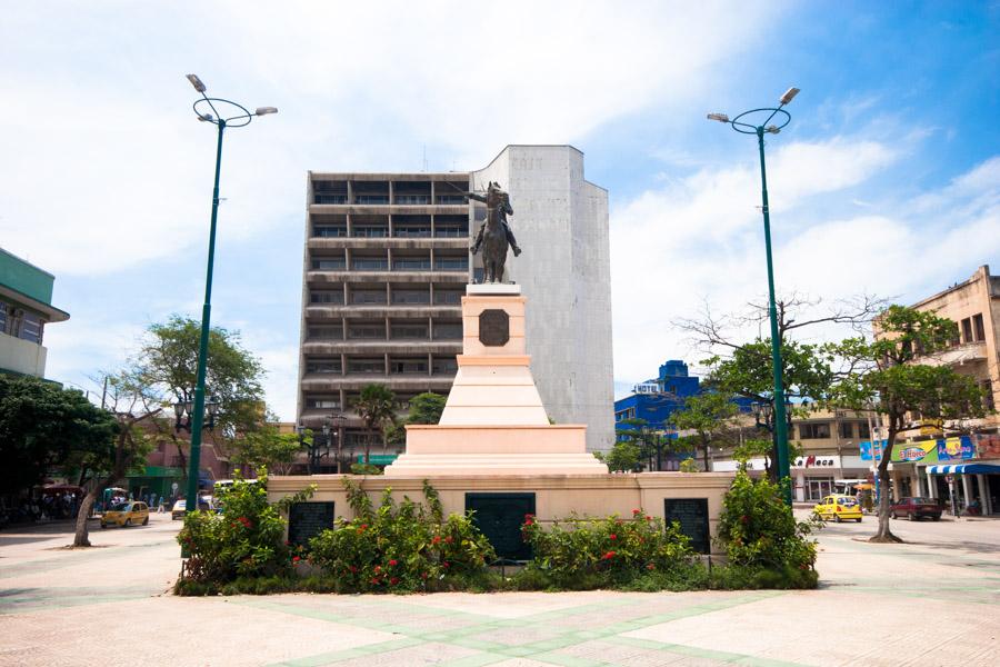 Monumento a Simon Bolivar, Barranquilla, Atlantico...