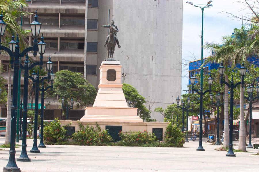 Monumento a Simon Bolivar, Barranquilla, Atlantico...