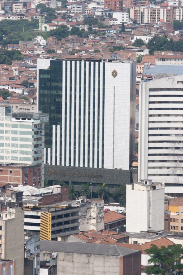 Panoramica, Edificio la Merced, Banco de Occidente...