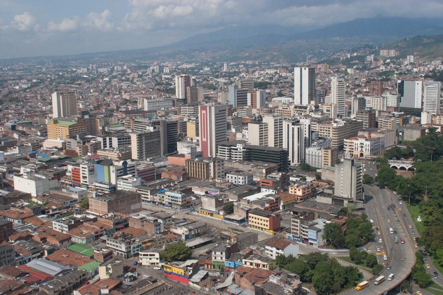 Panoramica de Cali, Valle del Cauca, Colombia