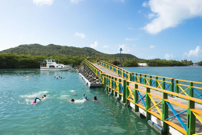 Puente de los Enamorados, Isla de Providencia, Arc...