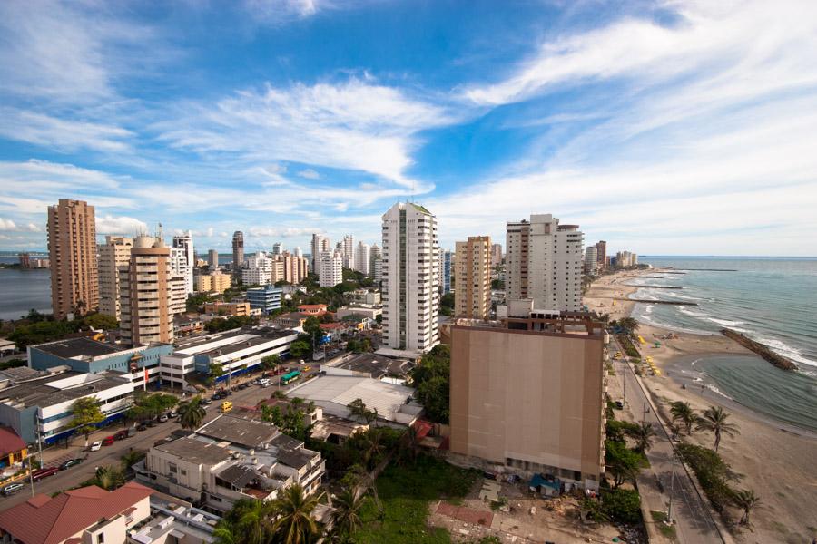 Panoramica de Cartagena, Bolivar, Colombia 