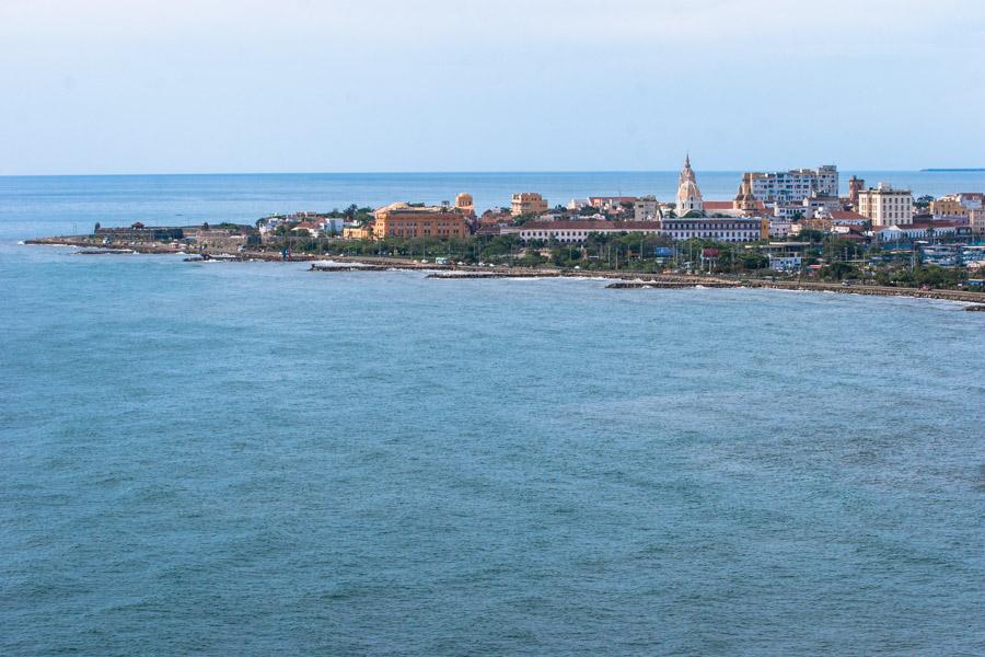 Panoramica de Cartagena, Bolivar, Colombia 