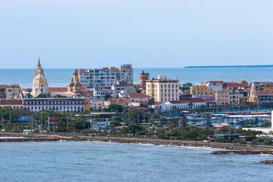 Panoramica de Cartagena, Bolivar, Colombia 