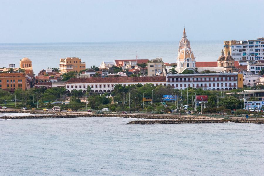 Panoramica de Cartagena, Bolivar, Colombia 