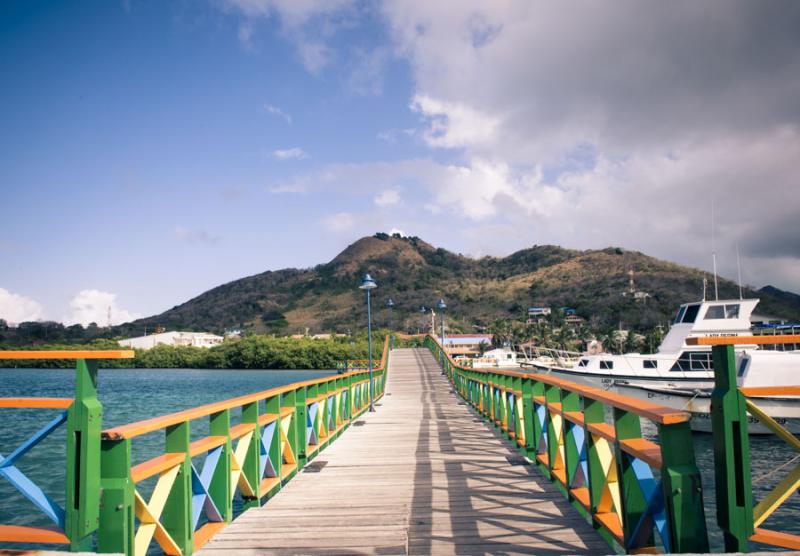 Puente de los Enamorados, Isla de Providencia, Arc...