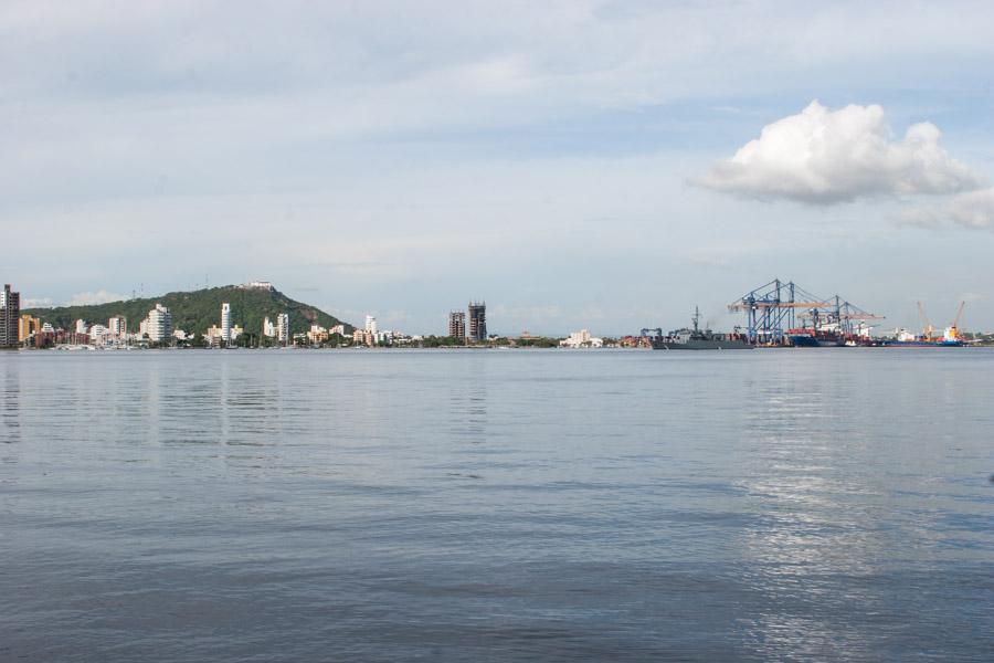 Panoramica de Cartagena, Bolivar, Colombia 