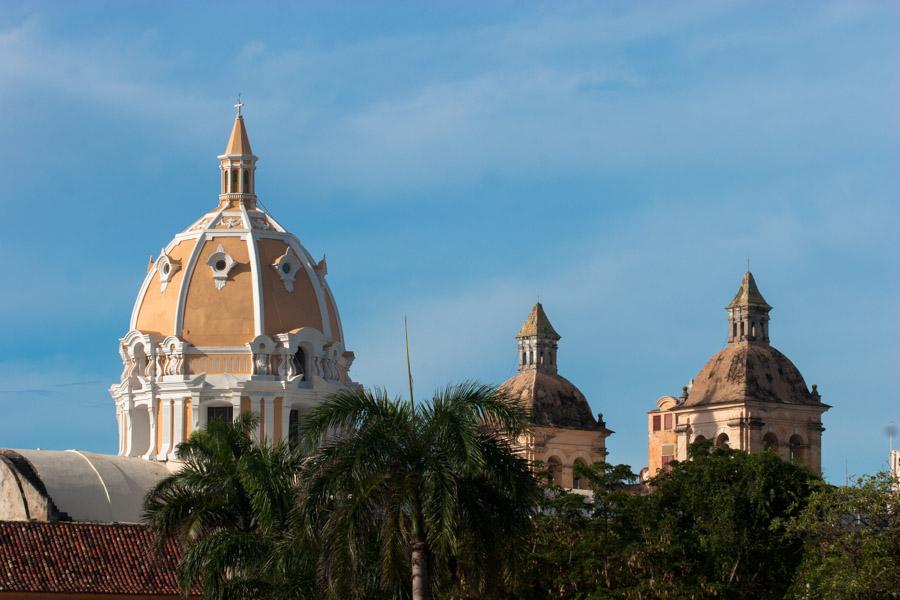 Cupula de la Iglesia San Pedro Claver, Cartagena, ...