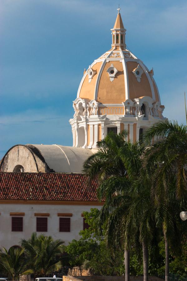 Cupula de la Iglesia San Pedro Claver, Cartagena, ...