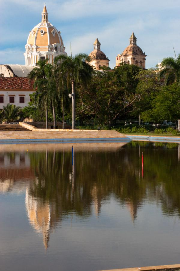 Cupula de la Iglesia San Pedro Claver, Cartagena, ...