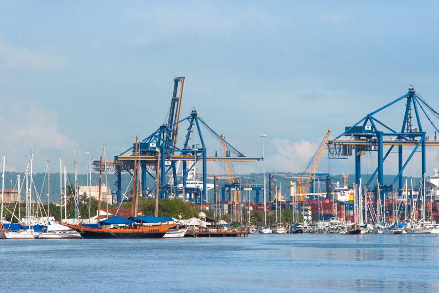 puerto de Cartagena, Bolivar, Colombia