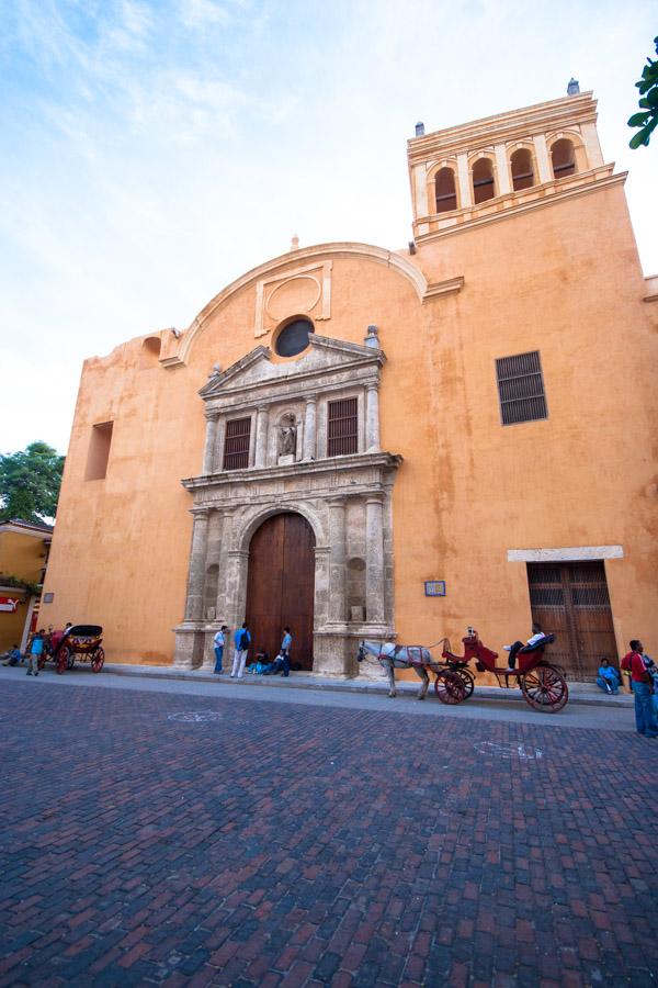 Iglesia Santo Domingo, Cartagena, Bolivar, Colombi...