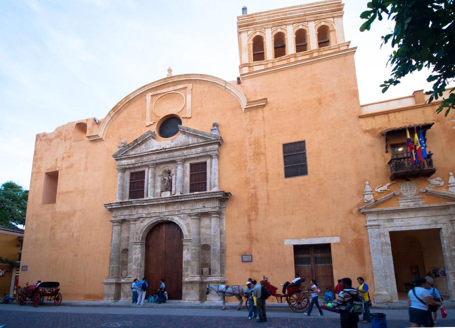 Iglesia Santo Domingo, Cartagena, Bolivar, Colombi...