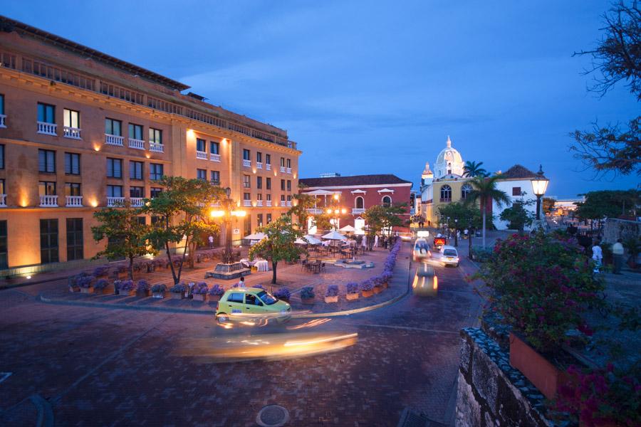 Plaza Santo Domingo, Cartagena, Bolivar, Colombia