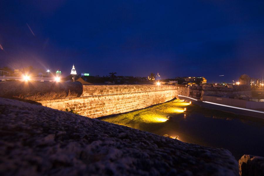 Muralla de Cartagena, Bolivar, Colombia