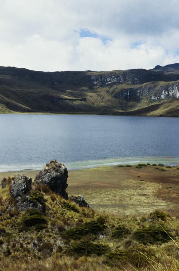 Laguna del Otun en Risaralda, Colombia