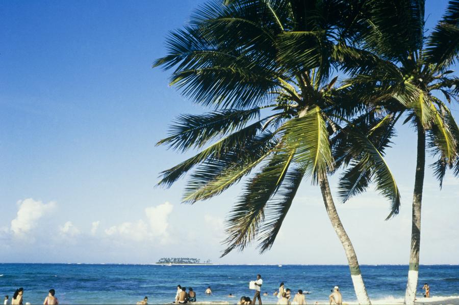 Playa en San Andres Islas, Colombia