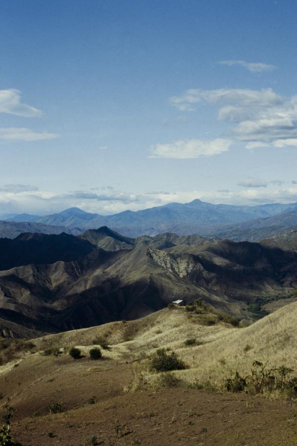 Paisaje en el departamento del Tolima, Colombia