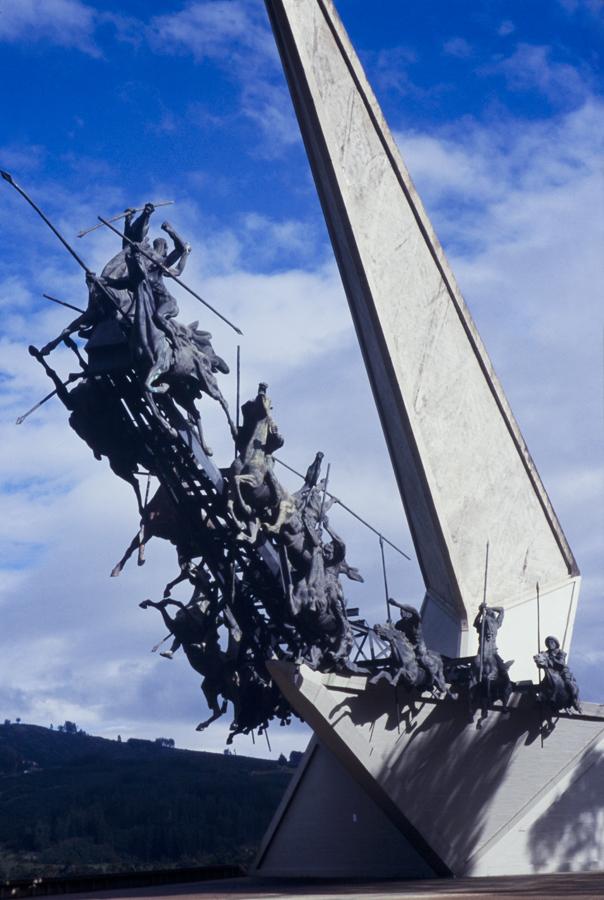 Monumento a Los Lanceros de Rondon, Pantano de Var...