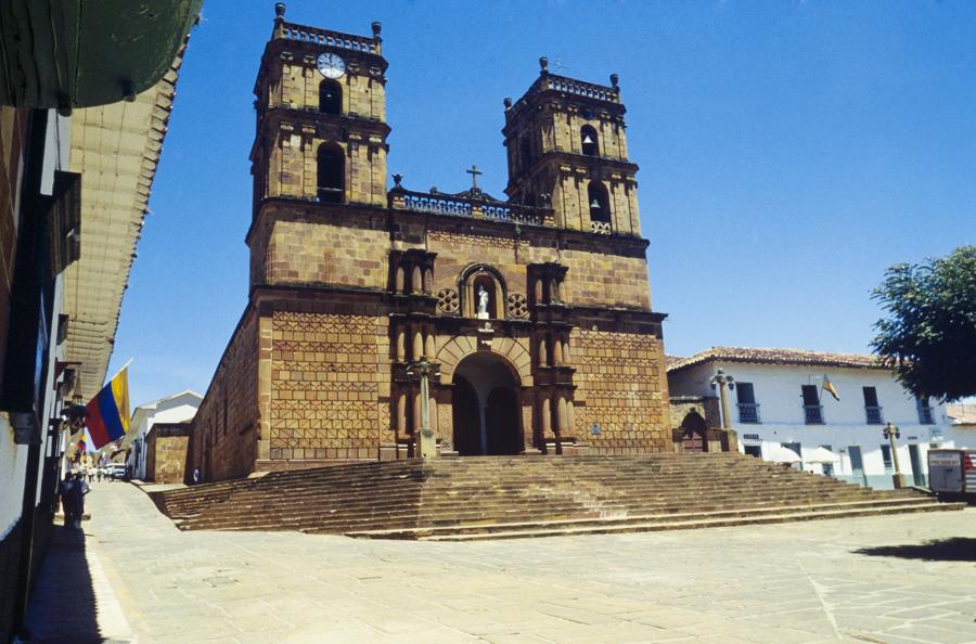 Iglesia en Barichara, Santander, Colombia