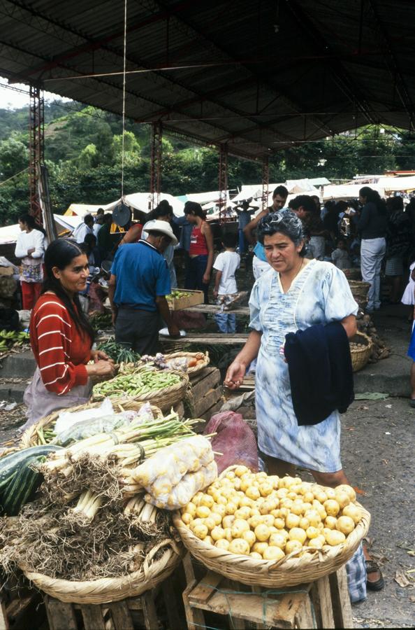Mercado en Barbosa, Santander, Colombia