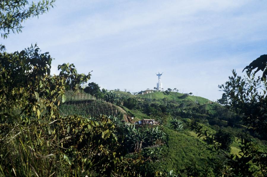 Paisaje en Belalcazar, Caldas, Colombia