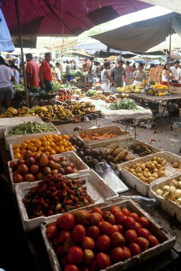 Mercado Tipico en Girardot, Cundinamarca, Colombia