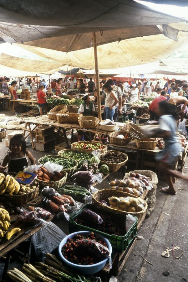 Mercado Tipico en el Espinal, Tolima, Colombia