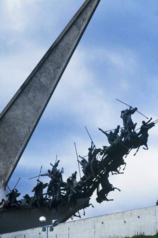 Monumento a Los Lanceros de Rondon, Pantano de Var...